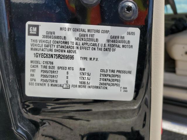 Photo 14 from auction – 2005 CADILLAC ESCALADE L with VIN 1GYEC63N75R269696