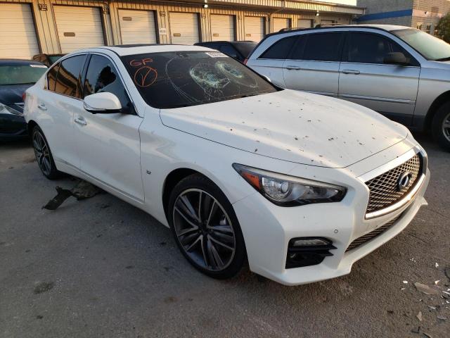Photo 4 from auction – 2014 INFINITI Q50 BASE with VIN JN1BV7AR0EM695714