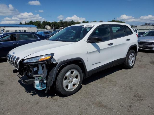 JEEP CHEROKEE S 2015 with VIN 1C4PJLAB8FW637155 - Photo from auction