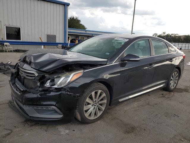 HYUNDAI SONATA SPO 2017 with VIN 5NPE34AF7HH478972 - Photo from auction