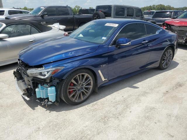 INFINITI Q60 RED SP 2017 with VIN JN1FV7EK2HM611136 - Photo from auction