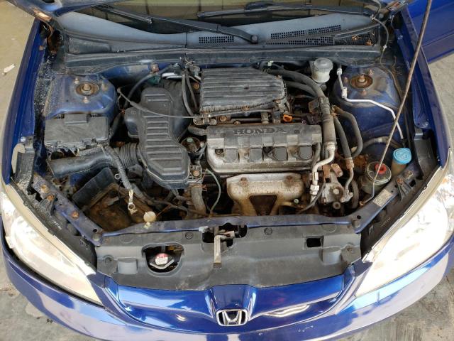Photo 11 from auction – 2005 HONDA CIVIC DX with VIN 1HGES16445L020145
