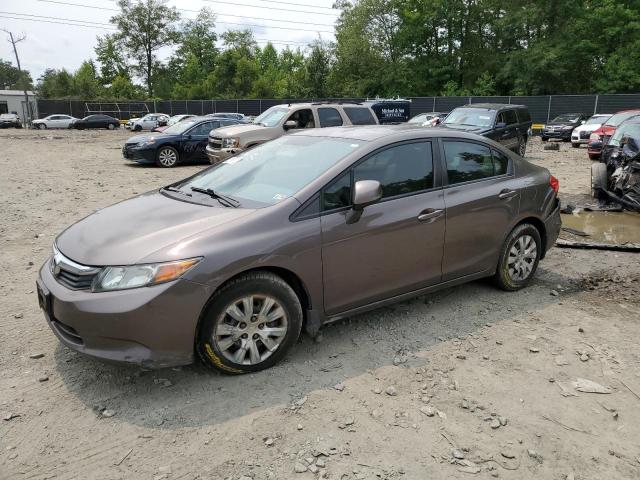HONDA CIVIC LX 2012 with VIN 2HGFB2F5XCH561665 - Photo from auction