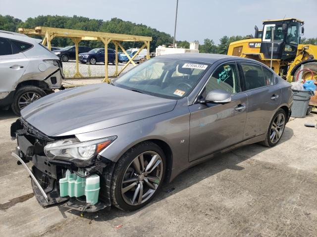 INFINITI Q50 BASE 2015 with VIN JN1BV7AR7FM418365 - Photo from auction
