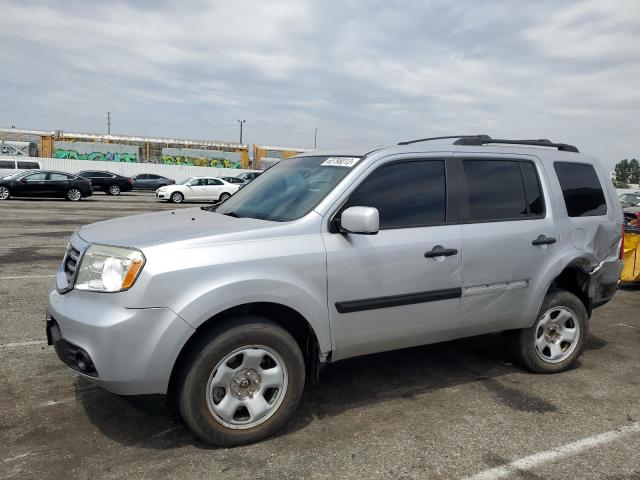 HONDA PILOT LX 2013 with VIN 5FNYF3H20DB037856 - Photo from auction