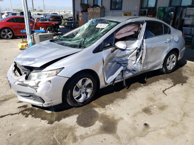HONDA CIVIC LX 2013 with VIN 2HGFB2F58DH584265 - Photo from auction