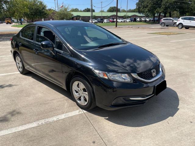 HONDA CIVIC LX 2013 with VIN 2HGFB2F57DH598724 - Photo from auction