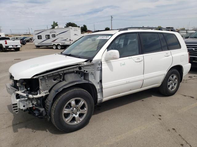 TOYOTA HIGHLANDER 2006 with VIN JTEGP21A660113596 - Photo from auction
