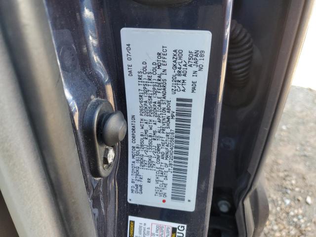 Photo 14 from auction – 2004 LEXUS GX 470 with VIN JTJBT20X040058167