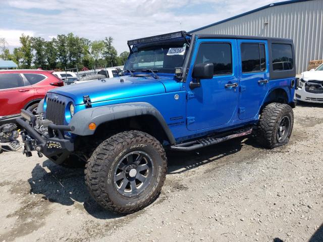 JEEP WRANGLER U 2015 with VIN 1C4BJWDG1FL506413 - Photo from auction