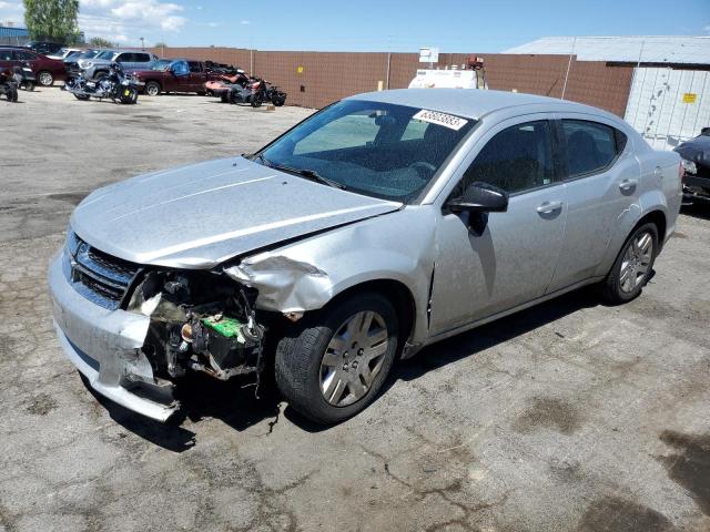 DODGE AVENGER SE 2012 with VIN 1C3CDZAB2CN136311 - Photo from auction