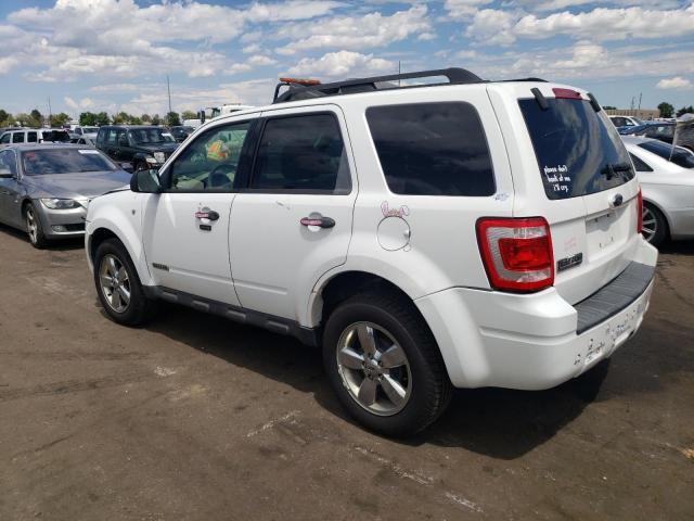 Photo 2 from auction – 2008 FORD ESCAPE XLT with VIN 1FMCU031X8KC93262
