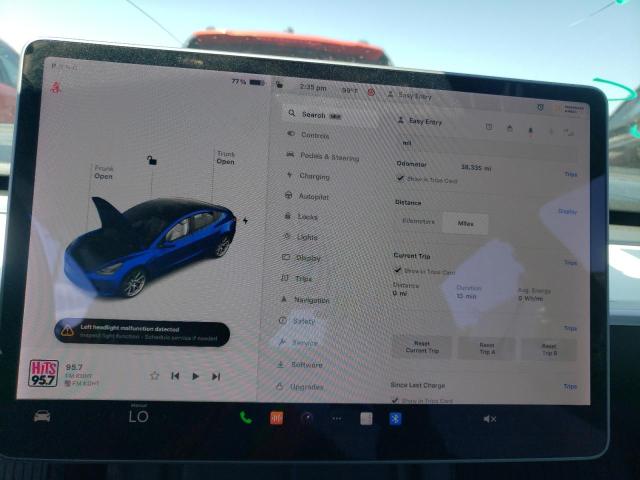 Photo 9 from auction – 2021 TESLA MODEL 3 with VIN 5YJ3E1EA5MF917447