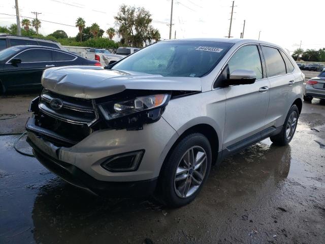 FORD EDGE SEL 2016 with VIN 2FMPK3J90GBC63472 - Photo from auction