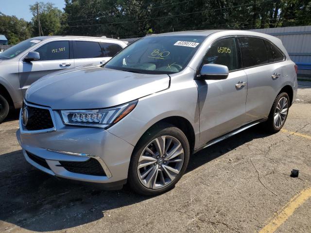 ACURA MDX TECHNO 2017 with VIN 5J8YD4H58HL008390 - Photo from auction