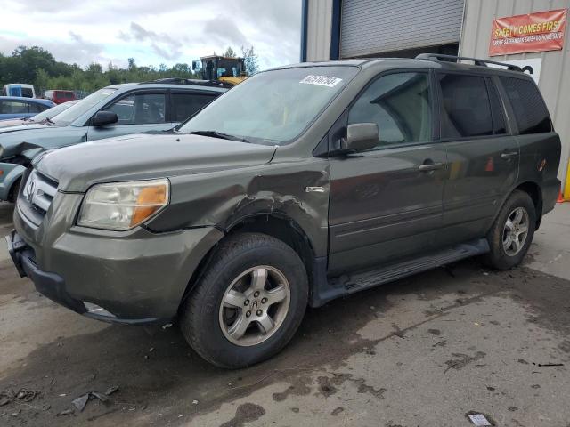 HONDA PILOT EX 2006 with VIN 5FNYF18746B018021 - Photo from auction