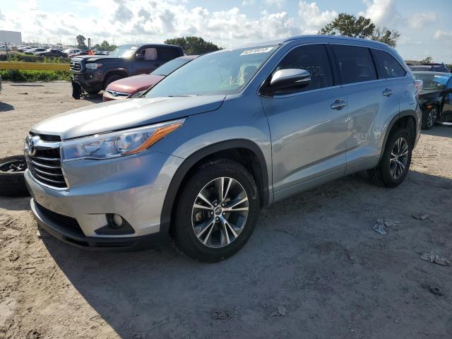 TOYOTA HIGHLANDER 2016 with VIN 5TDKKRFH0GS502857 - Photo from auction