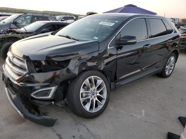 FORD EDGE TITAN 2017 with VIN 2FMPK3K97HBC08954 - Photo from auction