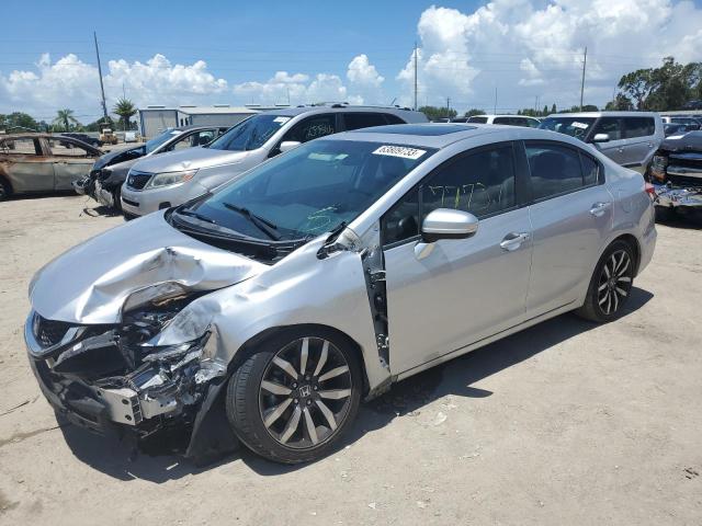 HONDA CIVIC EXL 2015 with VIN 19XFB2F97FE030778 - Photo from auction
