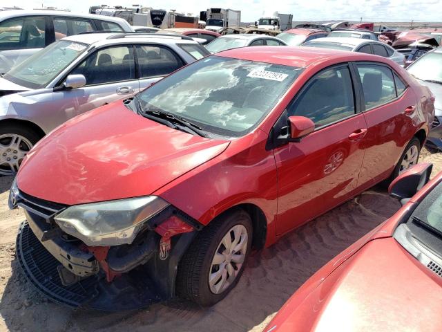 TOYOTA COROLLA L 2016 with VIN 2T1BURHEXGC629993 - Photo from auction