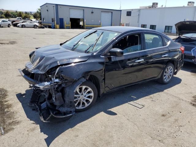 NISSAN SENTRA S 2019 with VIN 3N1AB7AP3KL607876 - Photo from auction