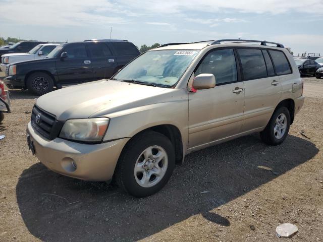 TOYOTA HIGHLANDER 2007 with VIN JTEDD21A670164366 - Photo from auction