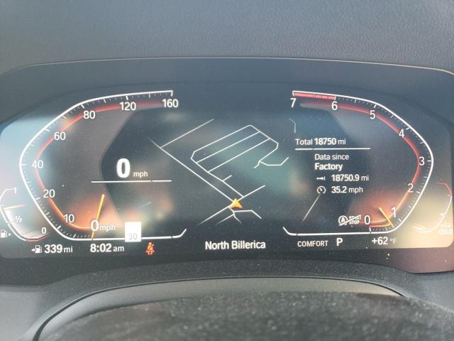 Photo 9 from auction – 2022 BMW 330XI with VIN 3MW5R7J08N8C30687