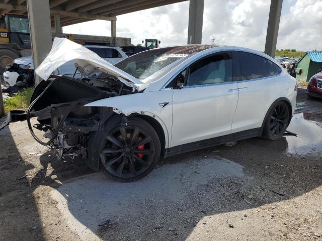 TESLA MODEL X 2020 with VIN 5YJXCAE42LF236114 - Photo from auction