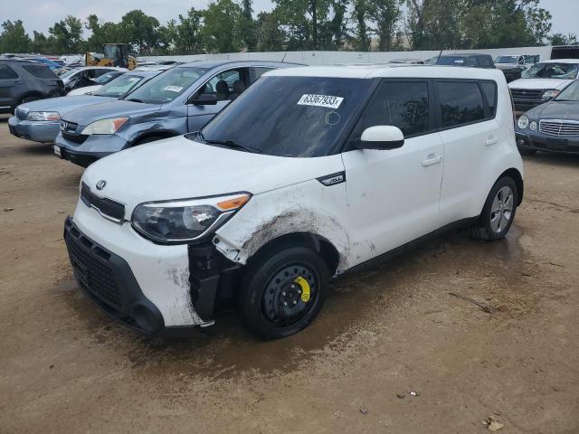 KIA SOUL 2016 with VIN KNDJN2A26G7306395 - Photo from auction