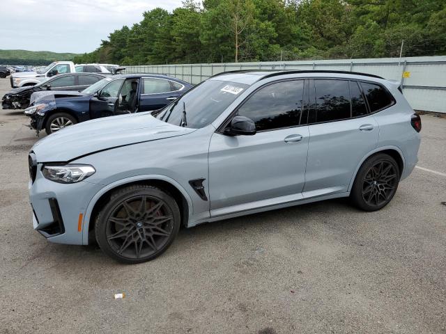 BMW X3 M 2022 with VIN 5YM13EC02N9J64591 - Photo from auction