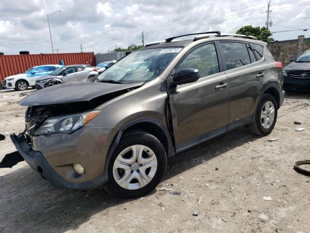 TOYOTA RAV4 LE 2014 with VIN JTMZFREV4ED038538 - Photo from auction