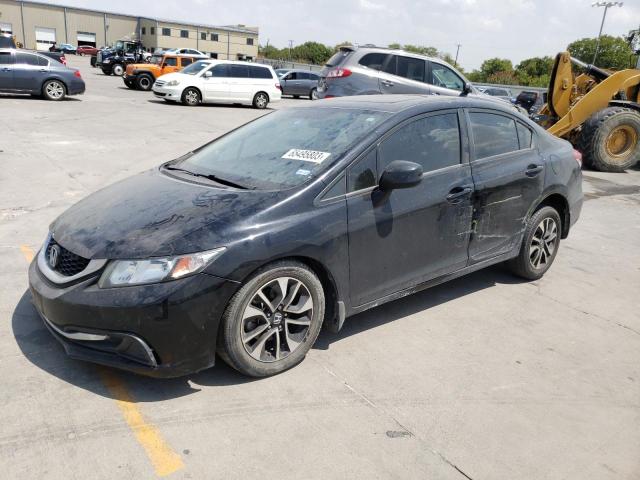 HONDA CIVIC EX 2013 with VIN 19XFB2F85DE082396 - Photo from auction