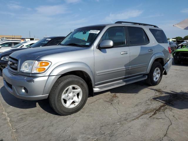 TOYOTA SEQUOIA SR 2002 with VIN 5TDZT34A42S129846 - Photo from auction