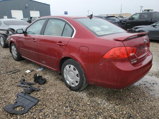 Photo 2 from auction – 2009 KIA OPTIMA LX with VIN KNAGE228295293766