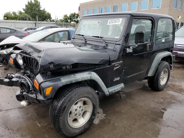 JEEP WRANGLER / 2001 with VIN 1J4FA49S21P313525 - Photo from auction