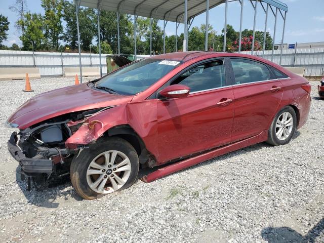 HYUNDAI SONATA GLS 2014 with VIN 5NPEB4AC0EH846977 - Photo from auction