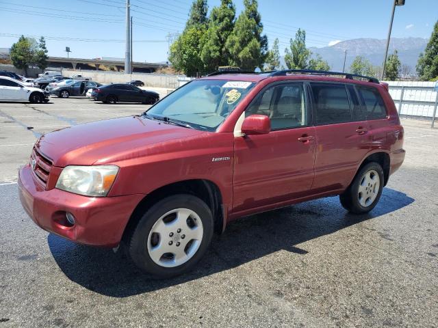 TOYOTA HIGHLANDER 2005 with VIN JTEEP21A450124778 - Photo from auction