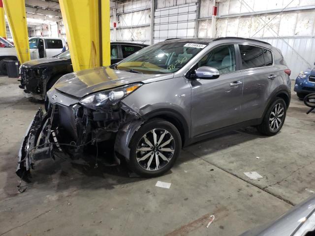 KIA SPORTAGE E 2018 с VIN KNDPNCAC4J7434800 - Снимка от търг