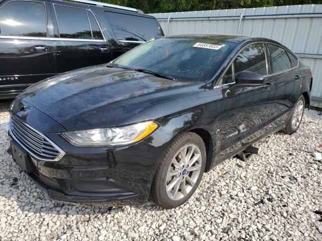 FORD FUSION SE 2017 with VIN 3FA6P0LU2HR356665 - Photo from auction