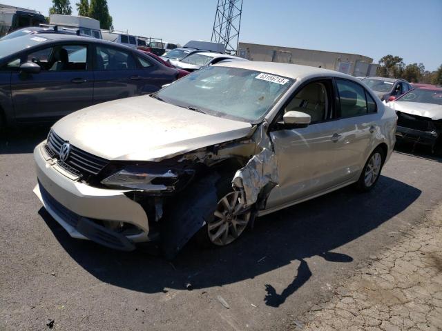 VOLKSWAGEN JETTA SE 2012 with VIN 3VWDP7AJ5CM333354 - Photo from auction