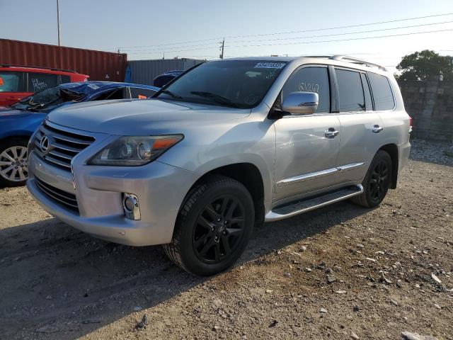 LEXUS LX 570 2013 with VIN JTJHY7AX2D4100306 - Photo from auction
