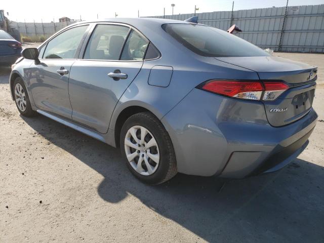 Photo 2 from auction – 2022 TOYOTA COROLLA LE with VIN JTDEPMAE5NJ224157