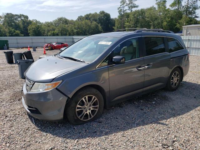 HONDA ODYSSEY EX 2013 with VIN 5FNRL5H61DB028904 - Photo from auction