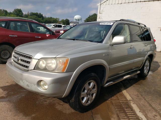 TOYOTA HIGHLANDER 2002 with VIN JTEGF21A920036042 - Photo from auction