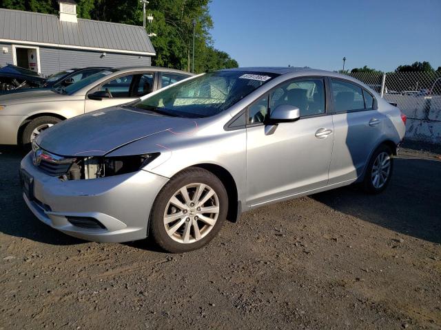 HONDA CIVIC EXL 2012 with VIN 2HGFB2F90CH324198 - Photo from auction