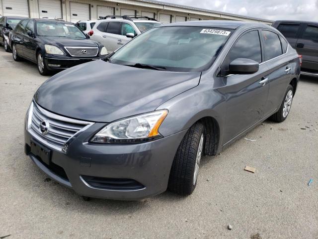 NISSAN SENTRA S 2015 with VIN 3N1AB7AP7FL647383 - Photo from auction