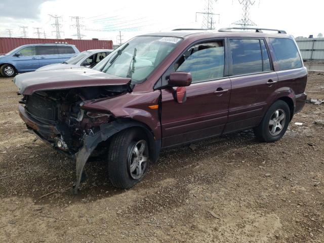 HONDA PILOT EXL 2007 with VIN 5FNYF18577B001052 - Photo from auction
