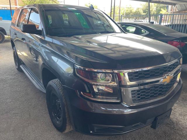 CHEVROLET TAHOE POLI 2018 with VIN 1GNLCDEC4JR282971 - Photo from auction