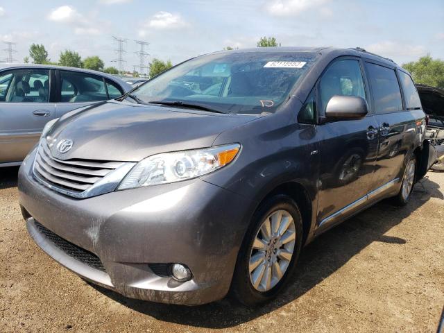 TOYOTA SIENNA XLE 2016 with VIN 5TDDK3DC1GS136193 - Photo from auction