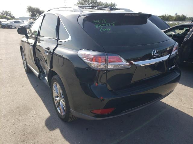 Photo 2 from auction – 2013 LEXUS RX 350 with VIN 2T2ZK1BA8DC092110